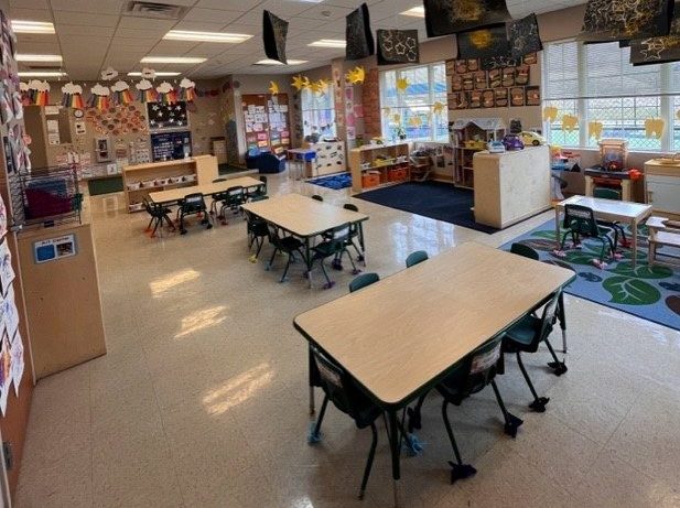 MEA Preschool 2 classroom